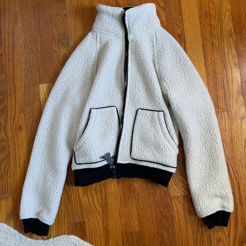 FP Movement Cream Sherpa Jacket